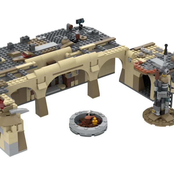 NicsMocs lego 75326 alternate alternative build boba fetts throne room arvala-7 nikto hideout the mandalorian