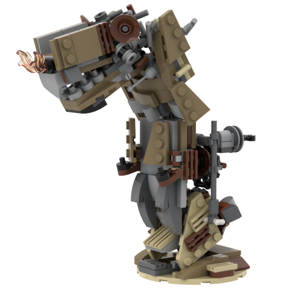 NicsMocs lego 75299 alternate alternative build trouble on tattooine sandmonster sand monster dragon worm the mandalorian