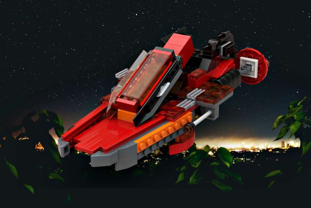 nicsmocs 75269 lego star wars duel on mustafar alternative alternate build A-Wing